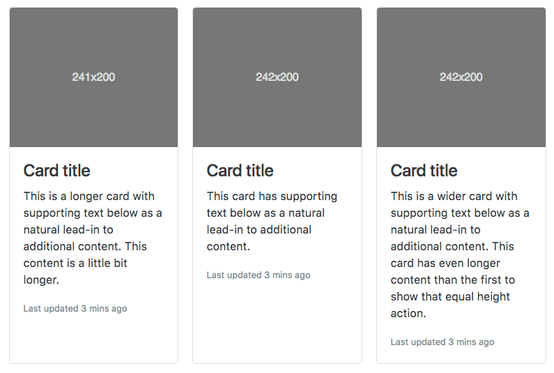 bootstrap card-deck