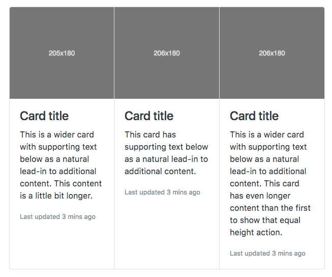 bootstrap .card-group