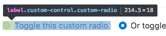 custom-radio